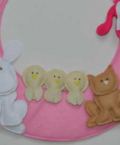 Keçeden Bebek Odası Süsleri Keçeden Bebek Odası Süsleri