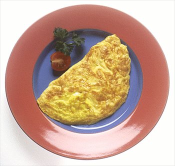 yulafli omlet