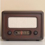 nostaljik usbli ahsap retro mini radyo
