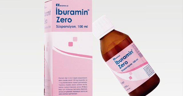 iburamin zero 100 ml suspansiyon ilac toplatildi