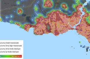 koronavirus sokak vaka haritasi