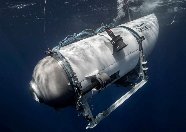 titanik enkazina dalista kaybolan denizaltinin